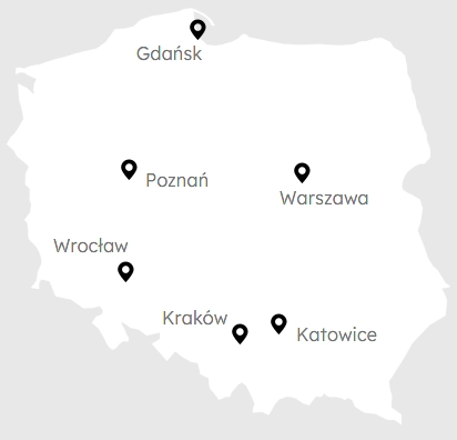 mapa polski